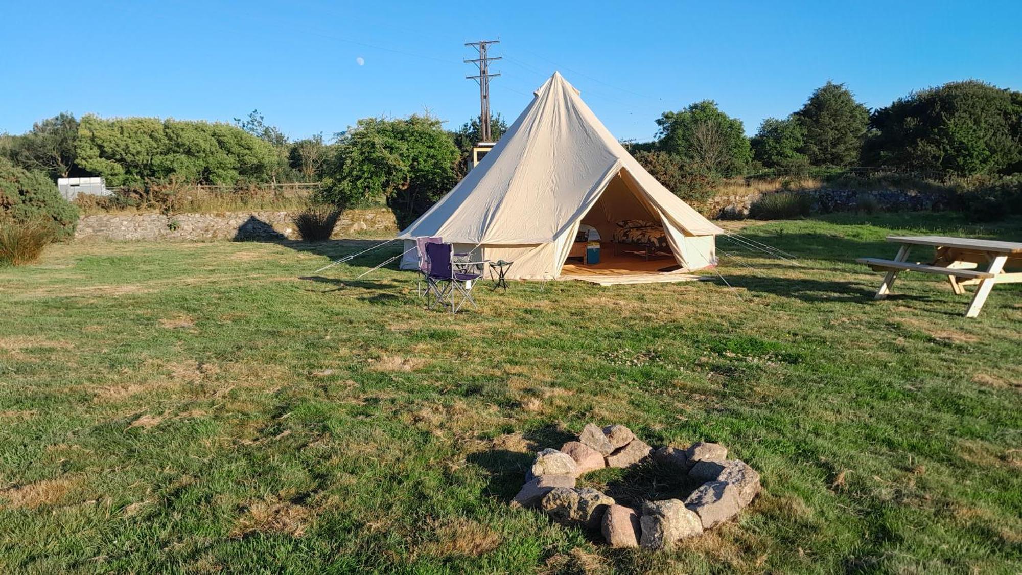 Cornish Skies Glamping Pool Exterior foto